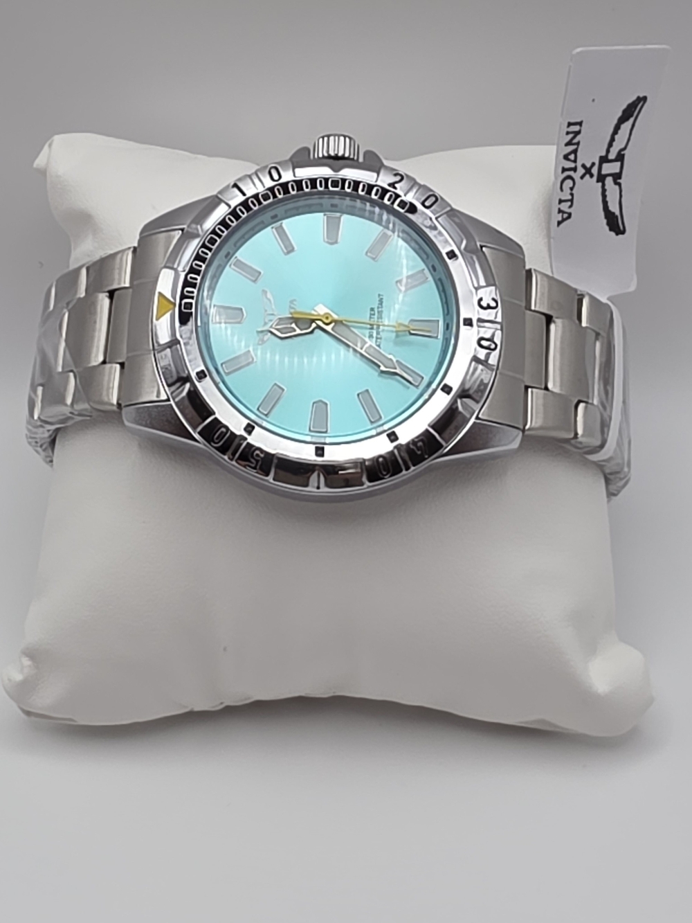 70051 - Invicta Specialty Men 42Mm Metal Silver Light Blue Dial Mg68 Quartz - Picture 4 of 9